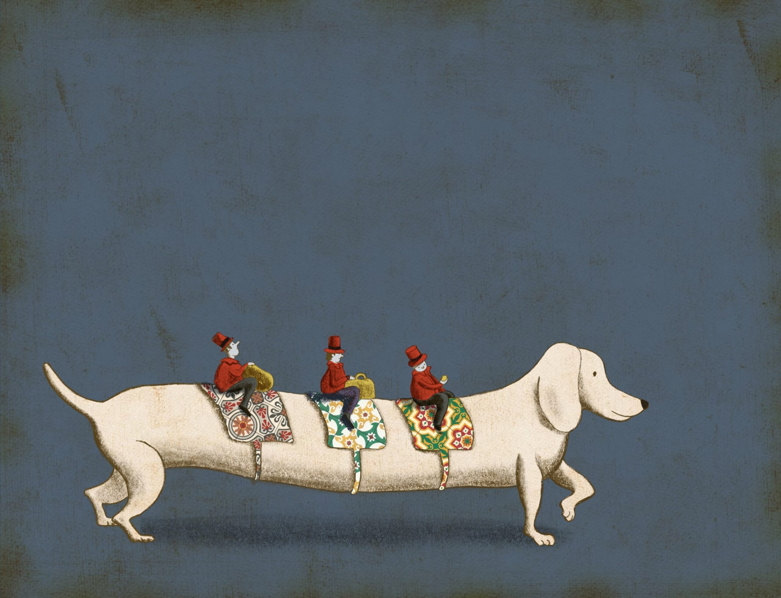 Mercedes creus Perro salchicha -min